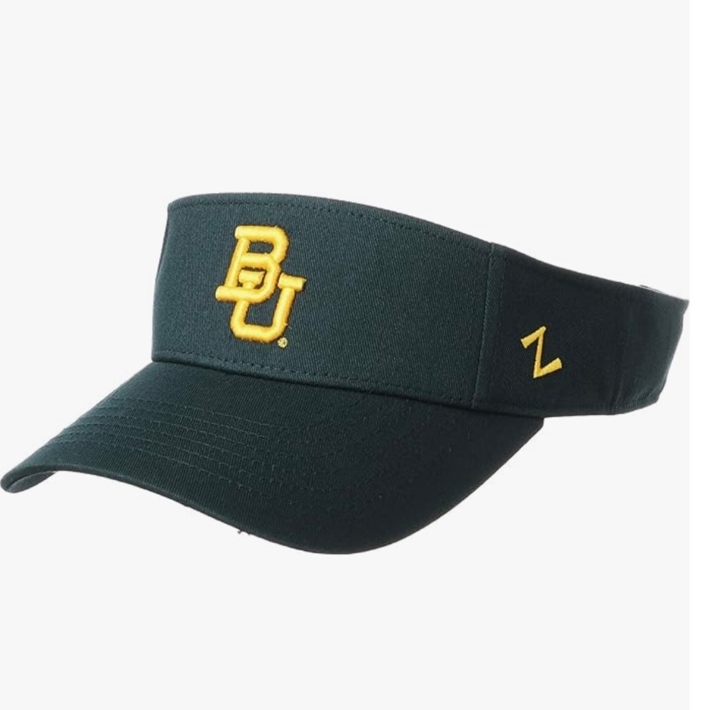 Zephyr New With Tags Men's Adjustable Visor Drill Baylor University.